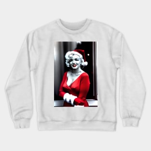 Santa Marilyn (Celebrity Christmas) Crewneck Sweatshirt